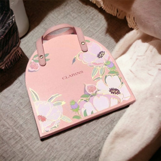 Clarins Peach​ Hand​ Bag