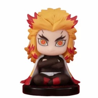 🔥 BANDAI 🔥 Gashapon Demon Slayer : Kimetsu no Yaiba Kawaii Suwarasetai 🔥 Kyoujurou 🔥 เคียวจูโร่ เร็นโกคุ เสาหลักเพลิง 🔥