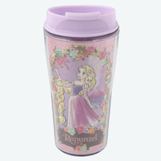 แก้ว Tumbler ลาย Rapunzel จาก Tokyo Disney Resort ขนาด 17 x 8 ซม. ความจุ 360 ml