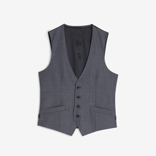 SUIT SELECT Skinny Shiny Vest (Gray)