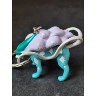 Suicune Pokemon Keychain Figure Banpresto 2009