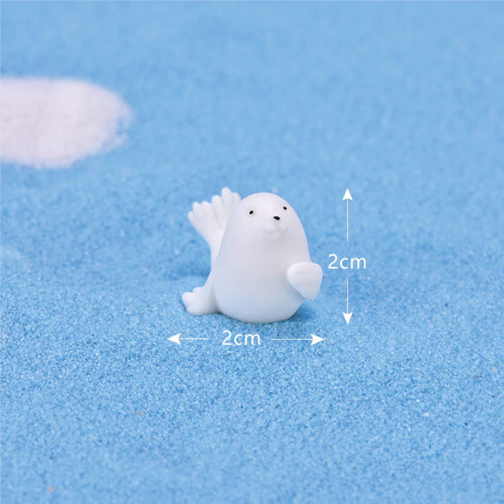 ตุ๊กตาสัตว์ทะเลจิ๋ว เรซิ่นแต่งสวน thumbnail 7
