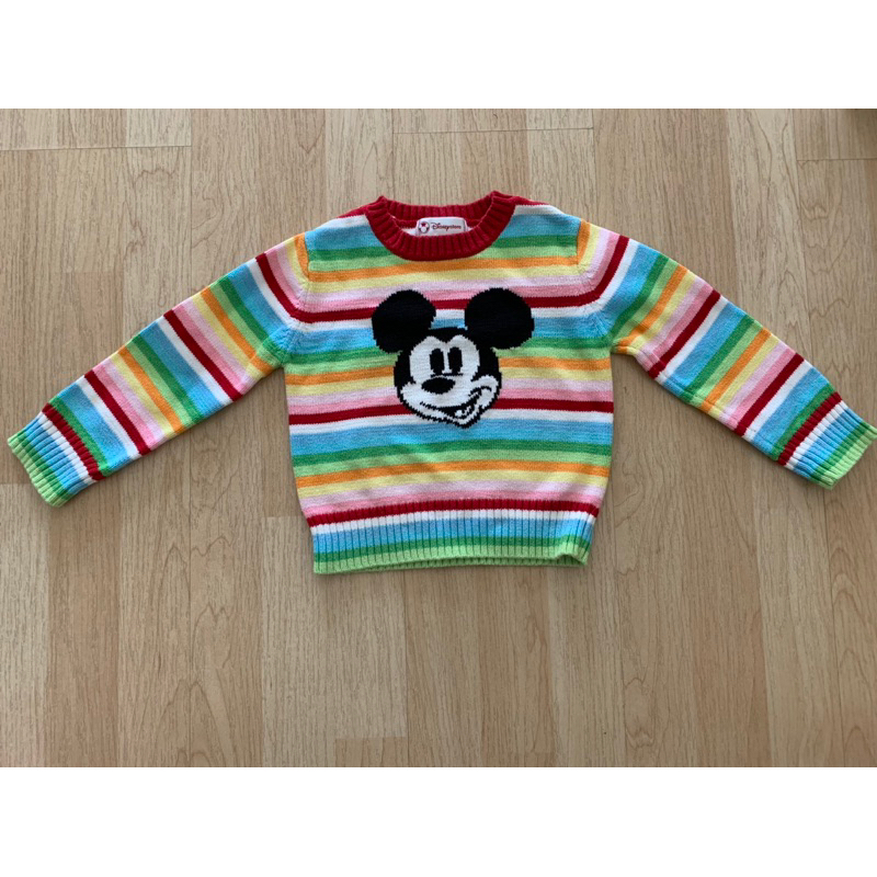 สินค้ามือสอง💥  เสื้อกันหนาว สำหรับเด็ก Mickey Mourse Disney Store USA.