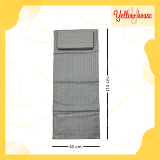 YellowHouse ผ้าอะไหล่เตียง ผ้าใบเตียงชายหาด ผ้าปิคนิค ผ้าเก้าอี้ปรับนอน พร้อมหมอน