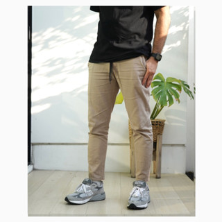 pants slim fit ผ้ายืด ขาปล่อย กระชับพอดี