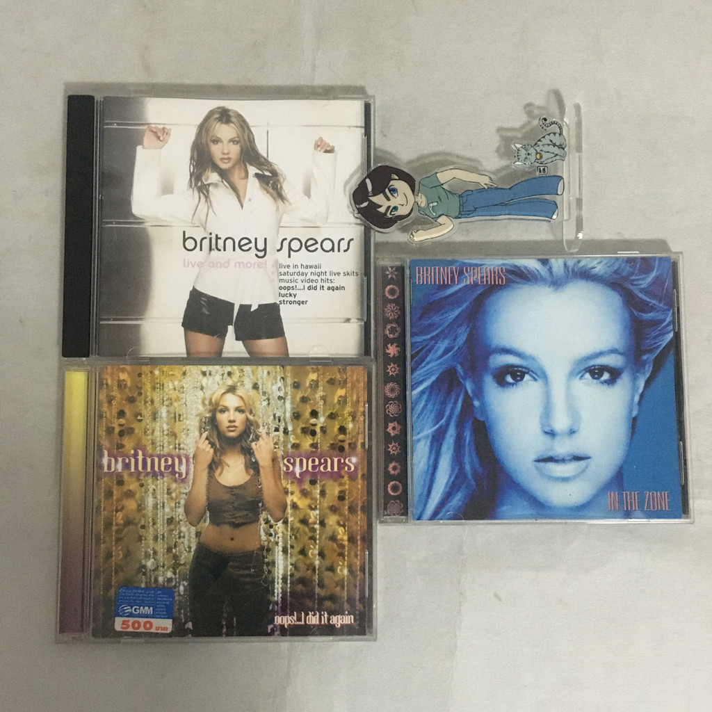 (มือสอง) CD-VCD Britney Spears ลิขสิทธิ์แท้