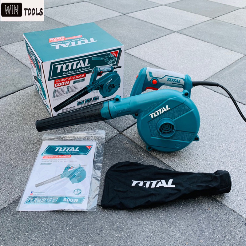 TOTAL ดูดและเป่าลม Blower รุ่นใหม่ 600 W งานเกรดพรีเมี่ยม ลมแรง