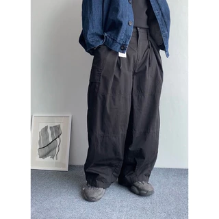 [ พร้อมส่ง ] Yuito Balloon Pants กางเกงทรงบอลลูน กระบอกใหญ่