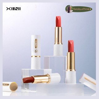 XINI ลิปสติกเนื้อเเมทกำมะหยี่ สีสวย ติดทน กันน้ำ ไม่ตกร่อง