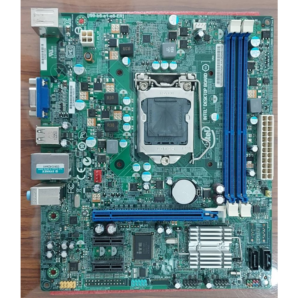 เมนบอร์ด Mainboard Intel DH61HO Socket1155 (มือสอง)