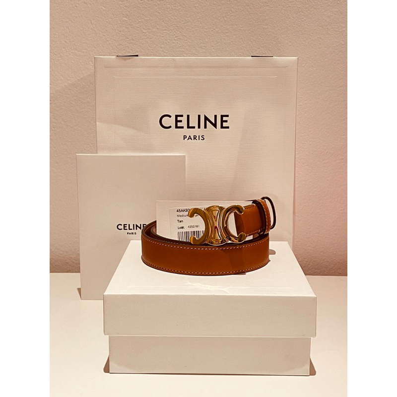 เข็มขัด Celine belt size 70 แท้100%❗️