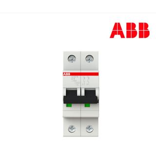 ABB เมนเบรกเกอร์ 2P เกาะราง DIN เมนเซอร์กิตเบรกเกอร์ S202M MCB main breaker เอบีบี