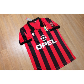 [RETRO]เสื้อฟุตบอลย้อนยุคเอซีมิลาน Ac Milan เกรดAAA