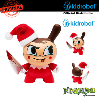 (KIDROBOT) Holiday Dunny Go Elf Yourself 3" Vinyl Figure Evil Edition