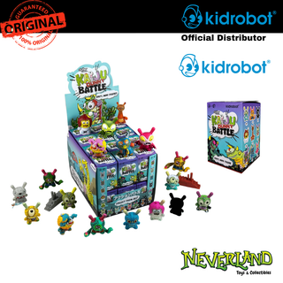 (KIDROBOT) กล่องสุ่ม!!! Kaiju Dunny Battle 3" Mini Blindbox Figures by Kidrobot x Clutter Random!!!