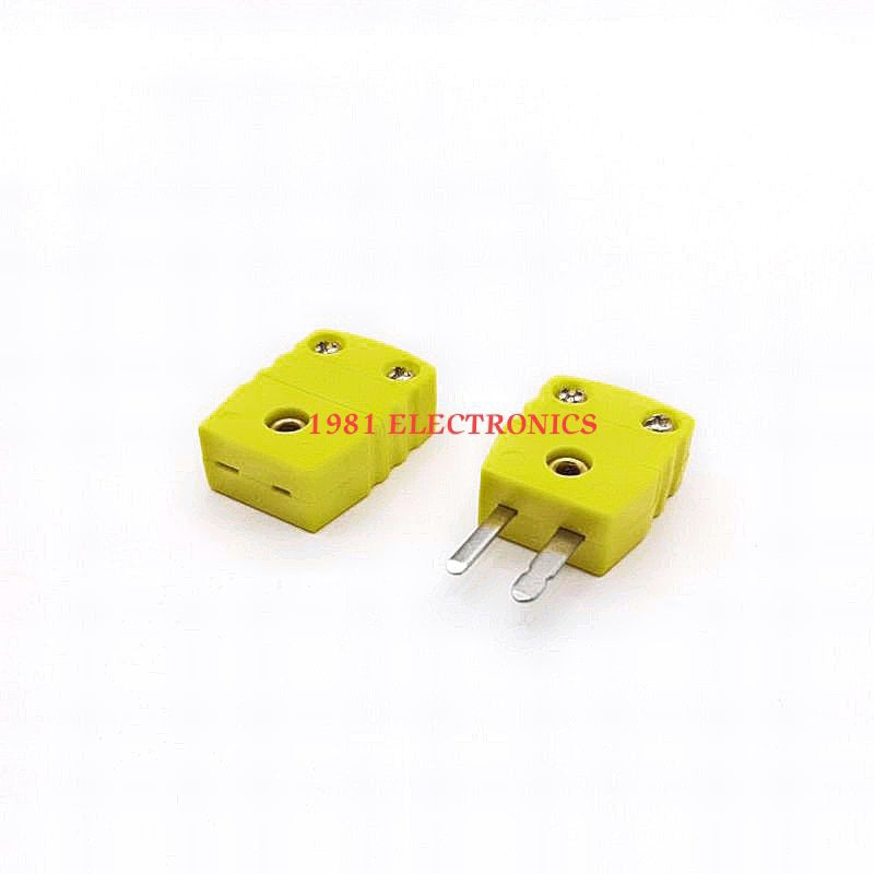 ราคาต่อ 1ตัว 👉👉 Plug Type.K ขั้วต่อปลั้กวัดอุณหภูมิ  ปลั้กต่อสายวัดอุณหภูมิ Type.K  PLUG  MALE / FEMALE