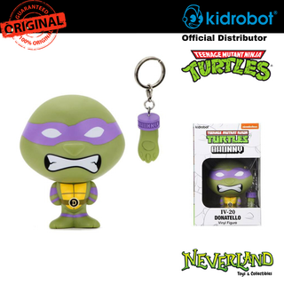 (KIDROBOT) TMNT Donatello Bhunny 4" Stylized Figure with Collectible Keychain