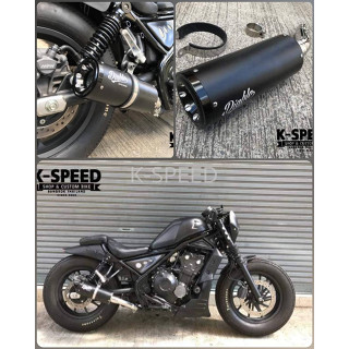 ท่อ Diabolus Super Bom Slip-on for Honda Rebel 300 &amp; 500