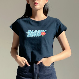 MONDAYMORNING SLEEPY BALLOON TEE (TEEN/NAVY)