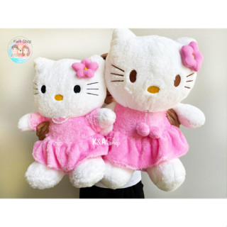 ตุ๊กตาคิตตี้ ขนาด18-30นิ้ว / Hello Kitty  คิตตี้ตัวเล็ก ตัวใหญ่ สีชมพู สีแดง หมอนคิตตี้ หมอนข้างคิตตี้ ผ้าห่มคิตตี้