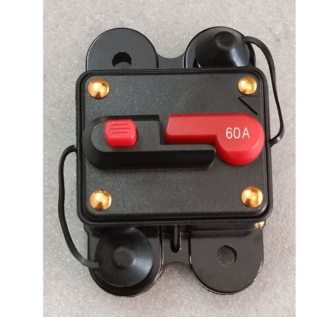 60-150 Amp DC เบรกเกอร์รถยนต์ออโต้มารีนเสียงสเตอริโอ แรงดันไฟฟ้า: DC 12V : 108mm x 42mm x 39mm / 4.25 “x 1.65″ x 1.53” ราคา ถูกที่สุด ดีลบีเคเค