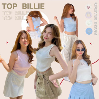Nineties Design_Nineties Club_เสื้อครอปแขนกุด_Billie Crop