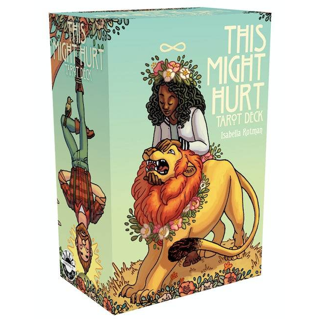 Dice, Board & Card Games 1020 บาท ไพ่ทาโรต์ ไพ่ยิปซี ไพ่ออราเคิล TAROT ORACLE CARDS : THIS MIGHT HURT TAROT – STANDARD EDITION ของใหม่ ของแท้ 100% Hobbies & Collections