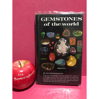 GEMSTONES of the world BY WALTER SCHUMANN อัญมณีของโลก หนังสือภาษาอังกฤษมือสอง