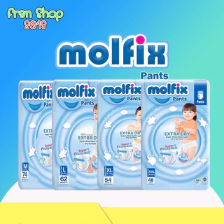 Molfix Pants Extra Dry ผ้าอ้อมแบบกางเกง ยกลัง3แพ็ค ไซส์ M-XXL