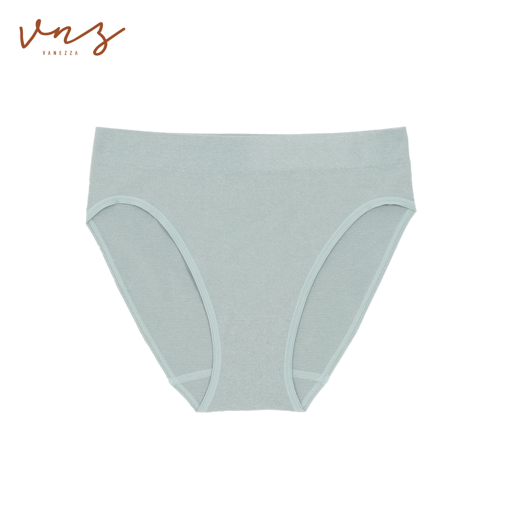Wienna VNZ.VANEZZA Collection (Bunny Love -Limited Special) DL6204 กางเกงชั้นในผ้า Top Dyed BRA แบบครึ่งตัว สีเทา