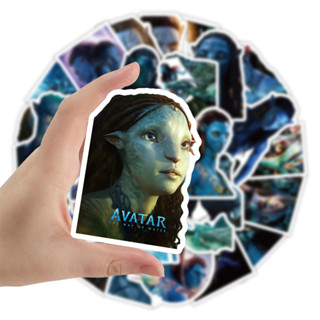 💥พร้อมส่ง💥อวตาร: วิถีแห่งสายน้ำ classic movie หนัง Avatar สติกเกอร์ กันน้ำ รูปแบบที่แตกต่างกัน sticker สเก็ตบอร์ด 50ชิ้น