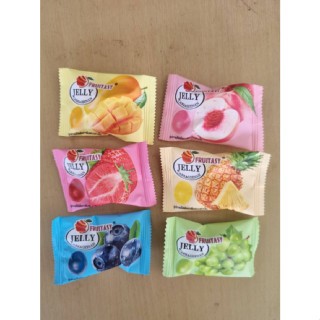 เยลลี่กัมมี่ กลิ่นรวมรส FRUITASY ขนาด 1 กก. เยลลี่หนึบ รสผลไม้ หลากรส เยลลี่ผลไม้หนึบ