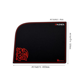 เเผ่นรองเม้าส์ Gaming Mouse Pad Tt eSports รุ่น PYRRHUS Speed [Size : 320 x 400 x 4mm]