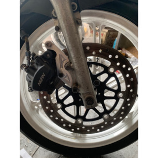 ขาปั้มนิชชิน จาน 295 มิล โช๊ค Honda yamaha kawazaki สั่งได้ทุกรุ่น