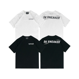 SK SNEAKER BASIC LOGO TEE สินค้ามี 2 สีให้เลือก