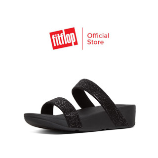 【 Stock】Original FITFLOPS สตรี BF5 Lottie Glitter Stripe สไลด์