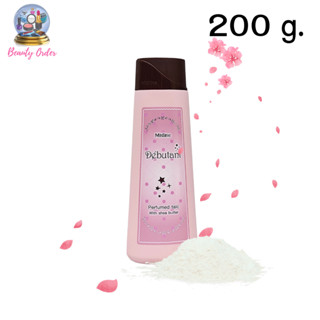 แป้งฝุ่นหอมพร้อมบำรุง มิสทีน เดบูตองท์ 200 กรัม / Mistine Debutant Perfumed Talc 200 g.