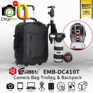 ผ่อน 0%** Eirmai Bag EMB-DC410T Waterproof Trolley Bag For Camera, Flash , Accessories กระเป๋ากล้อง กันน้ำ กันกระแทก