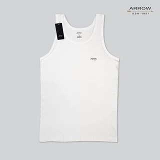 ARROW INNER เสื้อกล้าม สีขาว แพค1ตัว ผลิตจากผ้า100%Cotton Jersey MXWY91F-WH