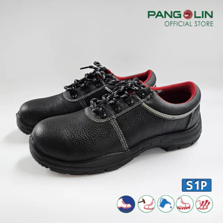 PANGOLIN (แพงโกลิน) รองเท้าเซฟตี้ รองเท้านิรภัย หุ้มส้น รุ่น PG-VICTOR พื้น PU
