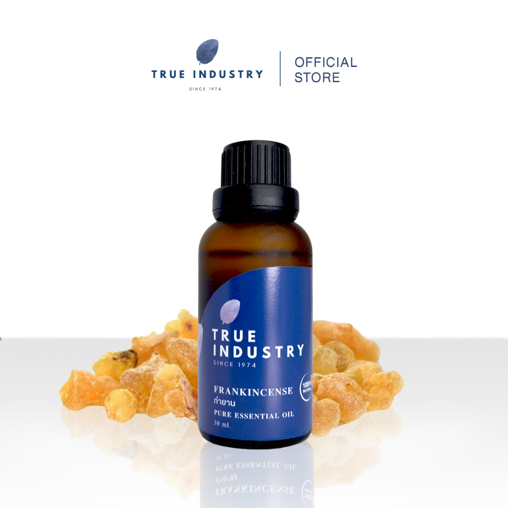 True Industry | น้ำมันหอมระเหย 100% กำยาน (Pure Frankincense Essential Oil) สำหรับใส่เครื่องพ่นอโรม่า