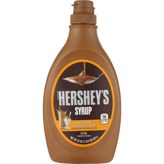 Hershey's Syrup เฮอร์ชีส์ ไซรัป Chocolate Strawberry Caramel Hershey Special Dark คาราเมลไซรัป 623 g.