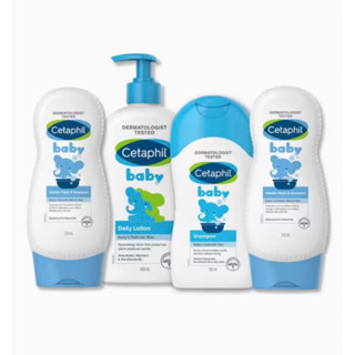 ***ราคาพิเศษเฉพาะเดือนนี้เท่านั้น***Cetaphil baby shampoo/ moisturising bath/ gentle wash /daily lotion