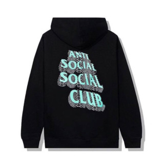 ใหม่พร้อมส่ง ของแท้ ฮู้ดดี้Anti Social Social Club Costumes Black hoodie