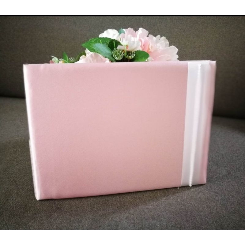 **พร้อมส่ง**สมุดอวยพรงานแต่ง สมุดประสาพร เรียบหรู บุฟองน้ำสัมผัสนุ่มมือ มีทุกสี ระบุสีได้