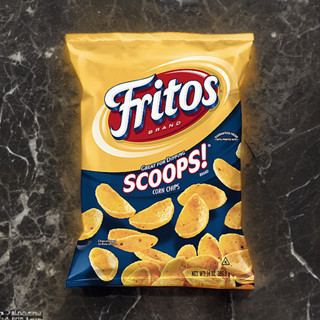 Fritos Scoops Corn Chips ฟริทอส สกู๊ปส์ คอร์นชิปส์ ขนม ขนบขบเคี้ยว 312g