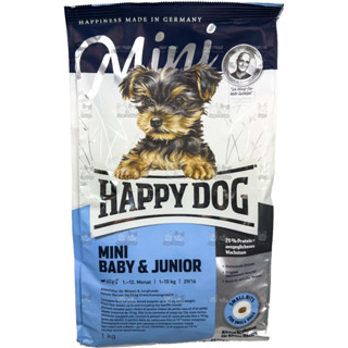 Happy Dog Mini Baby &amp; Junior อาหารลูกสุนัข พันธุ์เล็ก