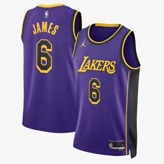 เสื้อบาสเกตบอล NBA, Lebron Jame ทีม Los Angeles Lakers (กล้ารับประกันคุณภาพ)