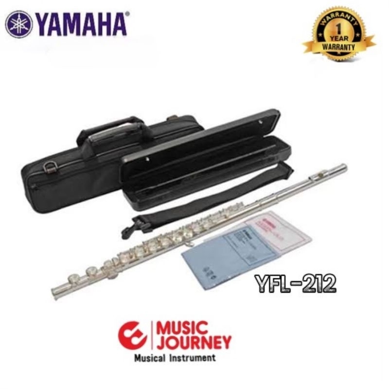 Yamaha​ YFL-212 Flute ของแท้​ รับประกัน​ศูนย์​ 1ปีเต็ม​ สินค้าพร้อมส่ง​ Music​ Journey​