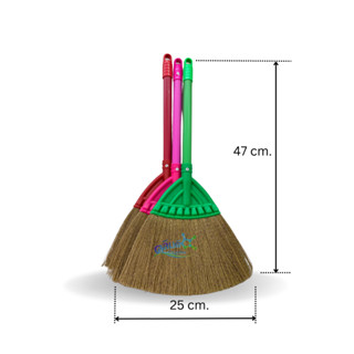 คลีนดี..ไม้กวาดเล็ก ไม้กวาดยางพาราสั้น ไม้กวาดจิ๋ว 1ด้าม